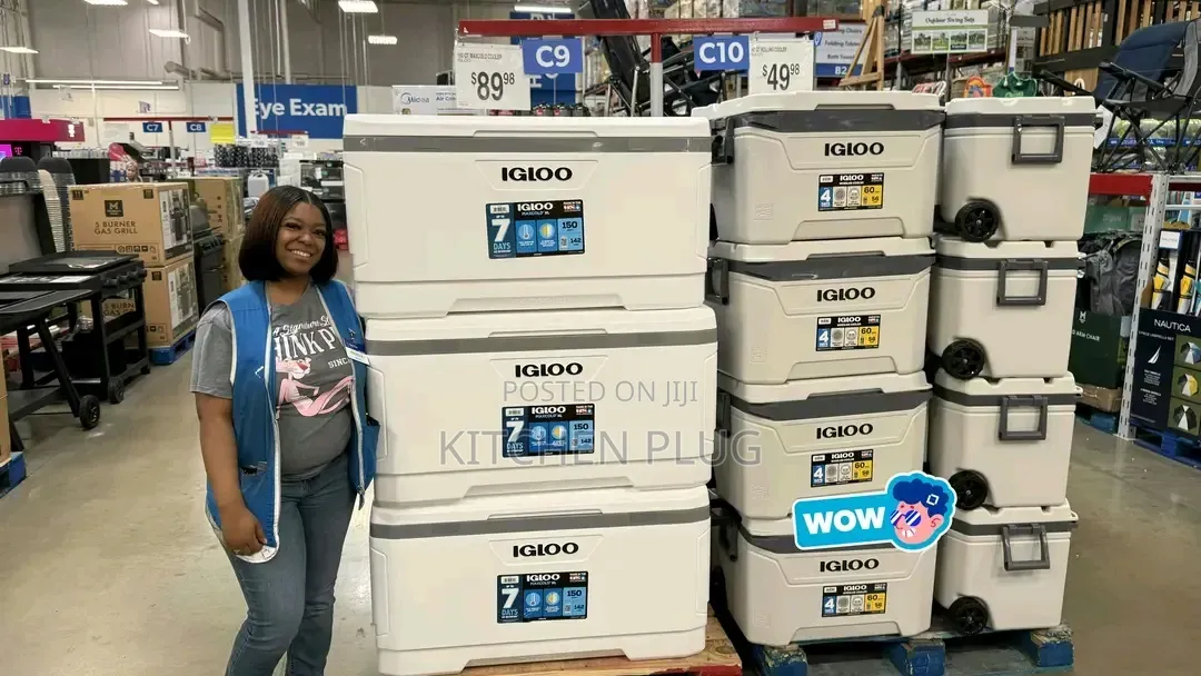 Igloo 150-Quart Maxcold Performance Cooler.