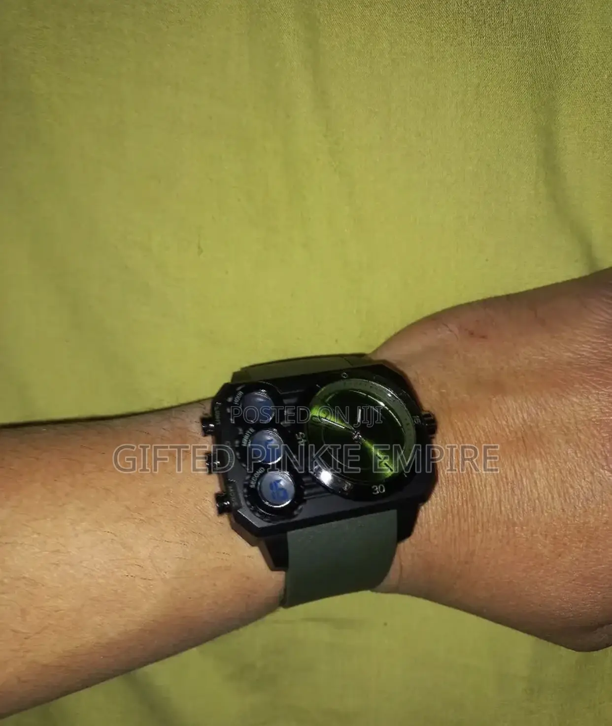 Quality Sanda Rubber Wristwatch