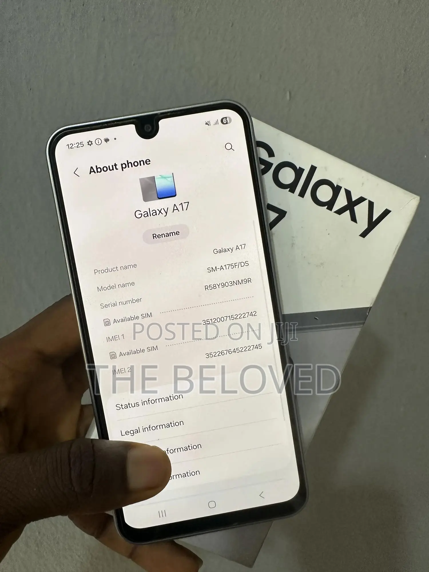 Samsung Galaxy A17 128 GB Gray