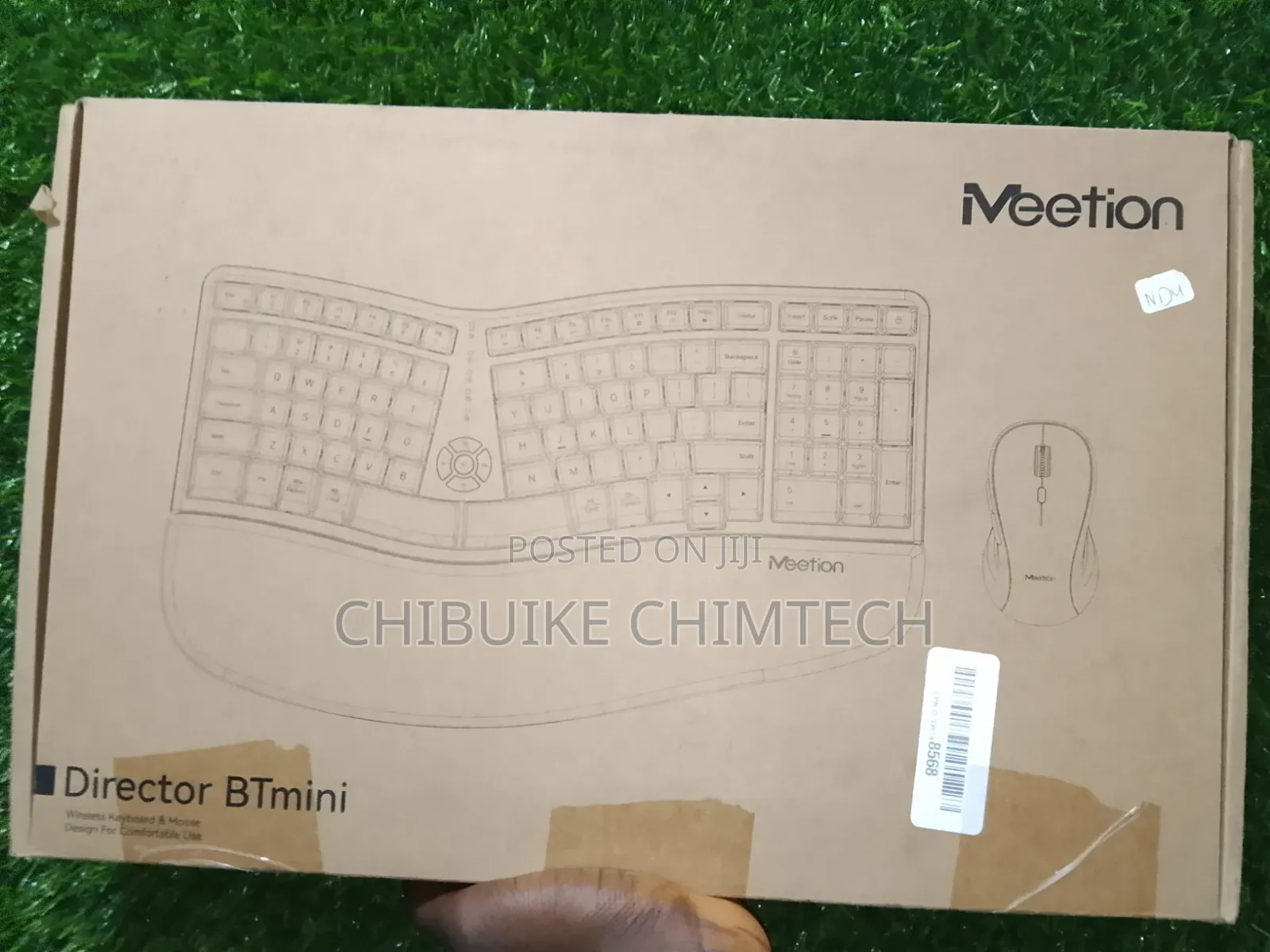 Meetion Ergonomic Director Btmini Wireless Keyboard and Mouse