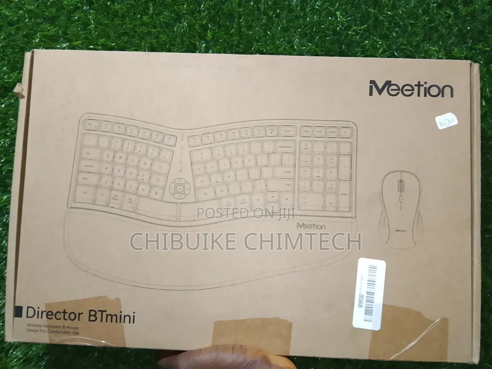 Meetion Ergonomic Director Btmini Wireless Keyboard and Mouse