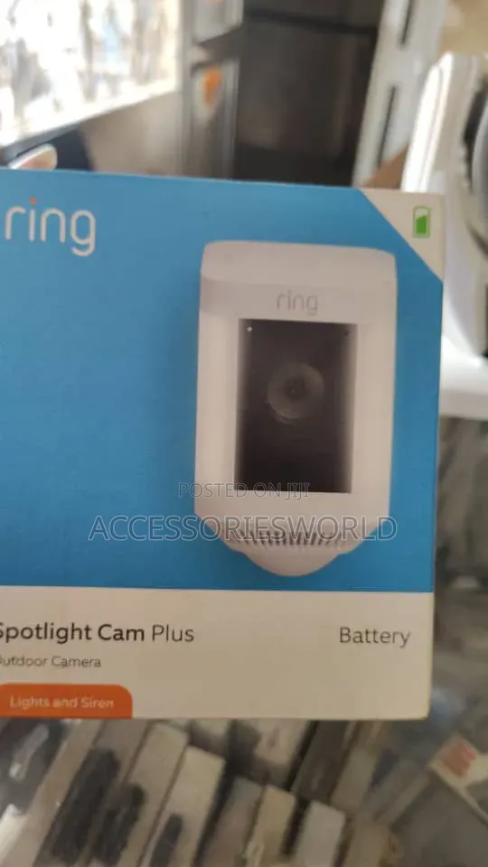 Ring Spotlight Cam Plus Battery Outdoor Camera