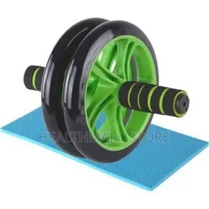 2-Wheel Ab Roller + Knee Support