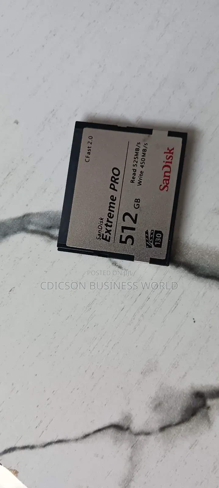 Cfast Extreme Pro Sandisk 512