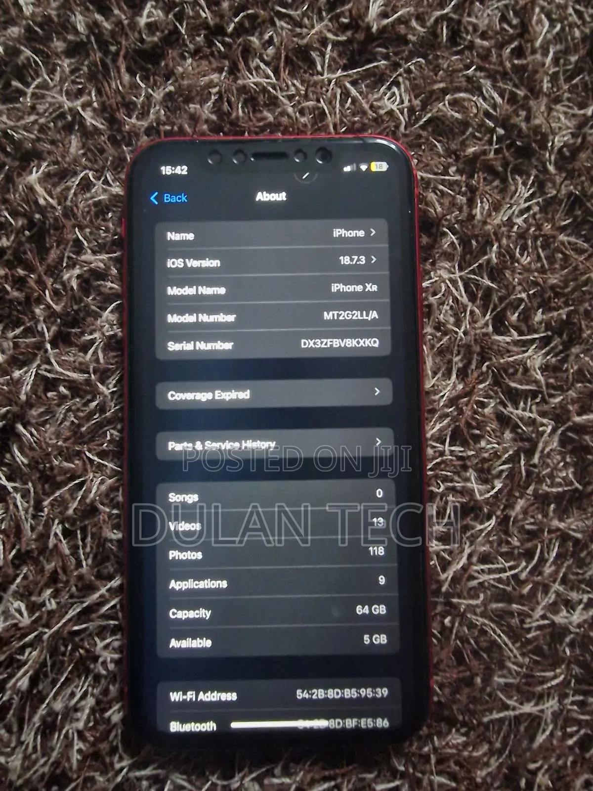 Apple iPhone XR 64 GB Red