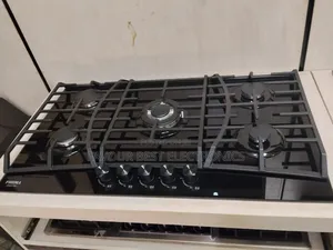 New Phima 90cm Inbuilt Cabinet Gas Cooker 5 Burner Copper Pipe