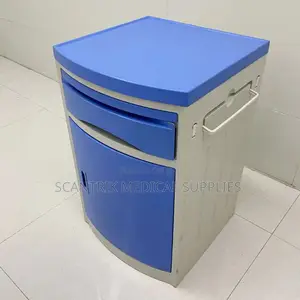 Bedside Cabinet With Drawer and Cupboard for Hospital Use