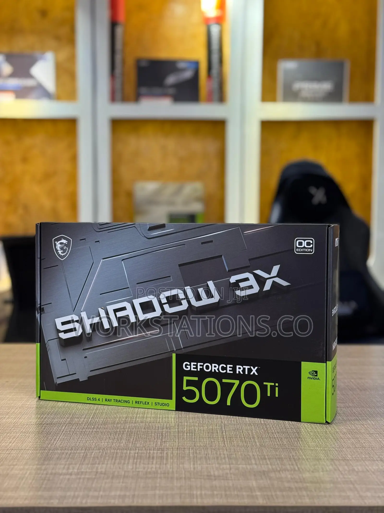 Msi Geforce RTX 5070 Ti Shadow 3x Oc Graphics Card