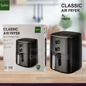 Syinix 6l Airfryer 1500w