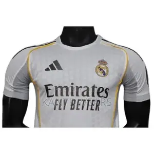 Adidas Real Madrid Player Grade 2025/2026 Home Jersey