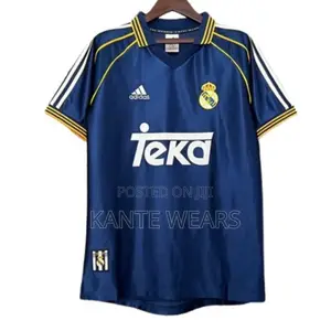 Adidas Real Madrid 1998/1999 Retro Third Kit Jersey