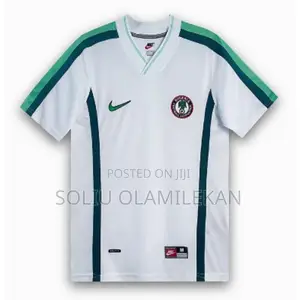 Nike Nigeria 1998 Retro Away Jersey - Classic Design