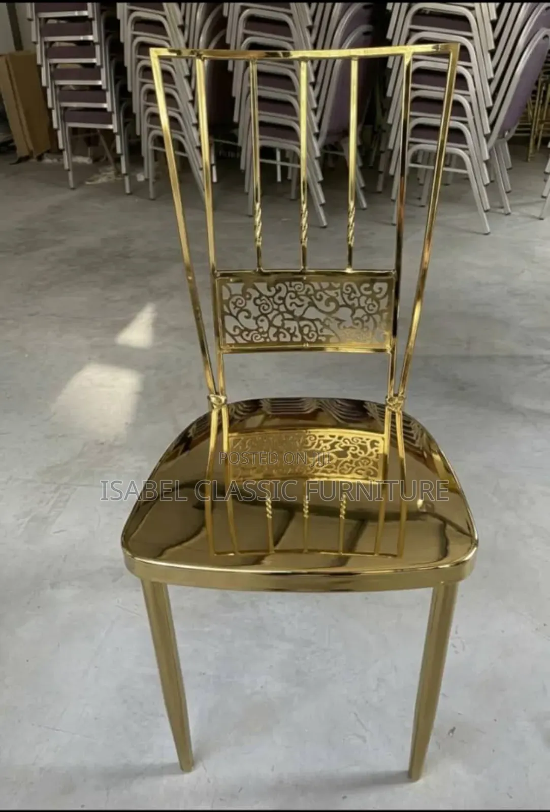 Luxury Stainless Vip Event Chairs Available Now