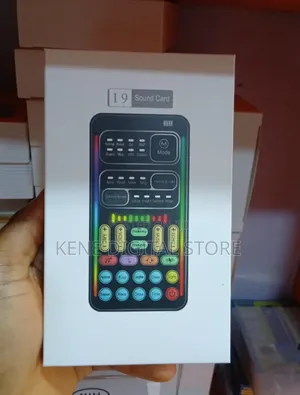 Brand New I9 Sound Card Audio Mixer (Voice Changer)