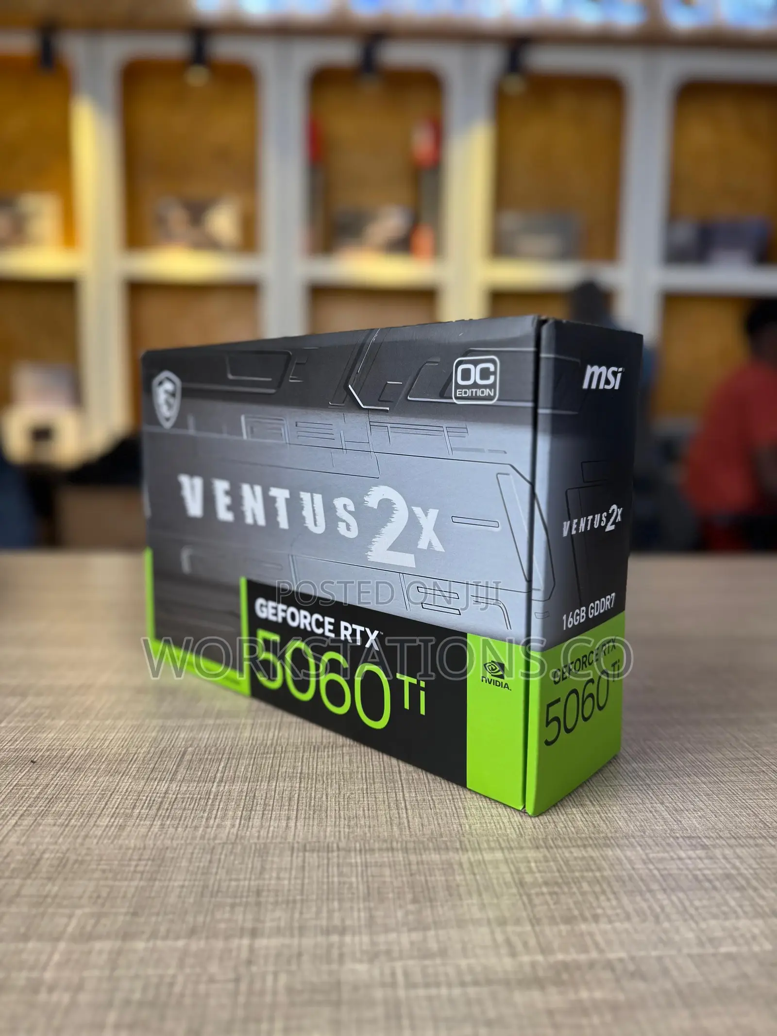 Msi Geforce RTX 5060 Ti 16gb Ventus 2x Oc Graphics Card