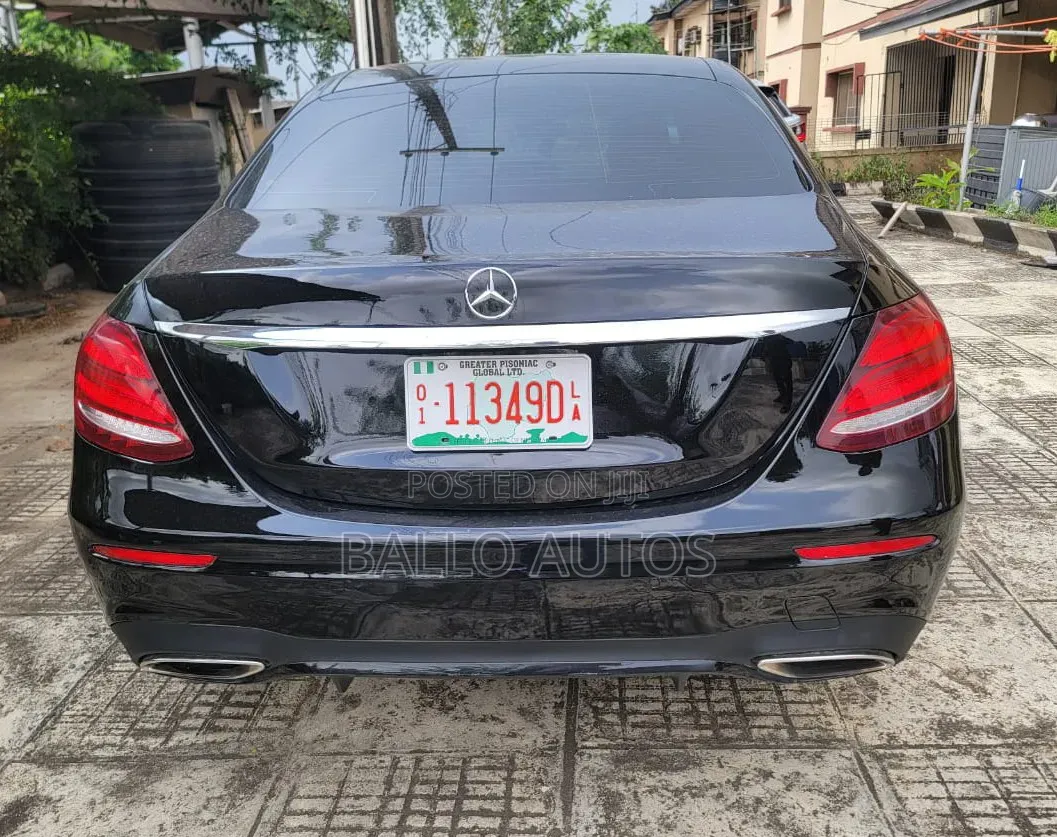 Mercedes-Benz E350 2020 Black