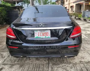 Mercedes-Benz E350 2020 Black