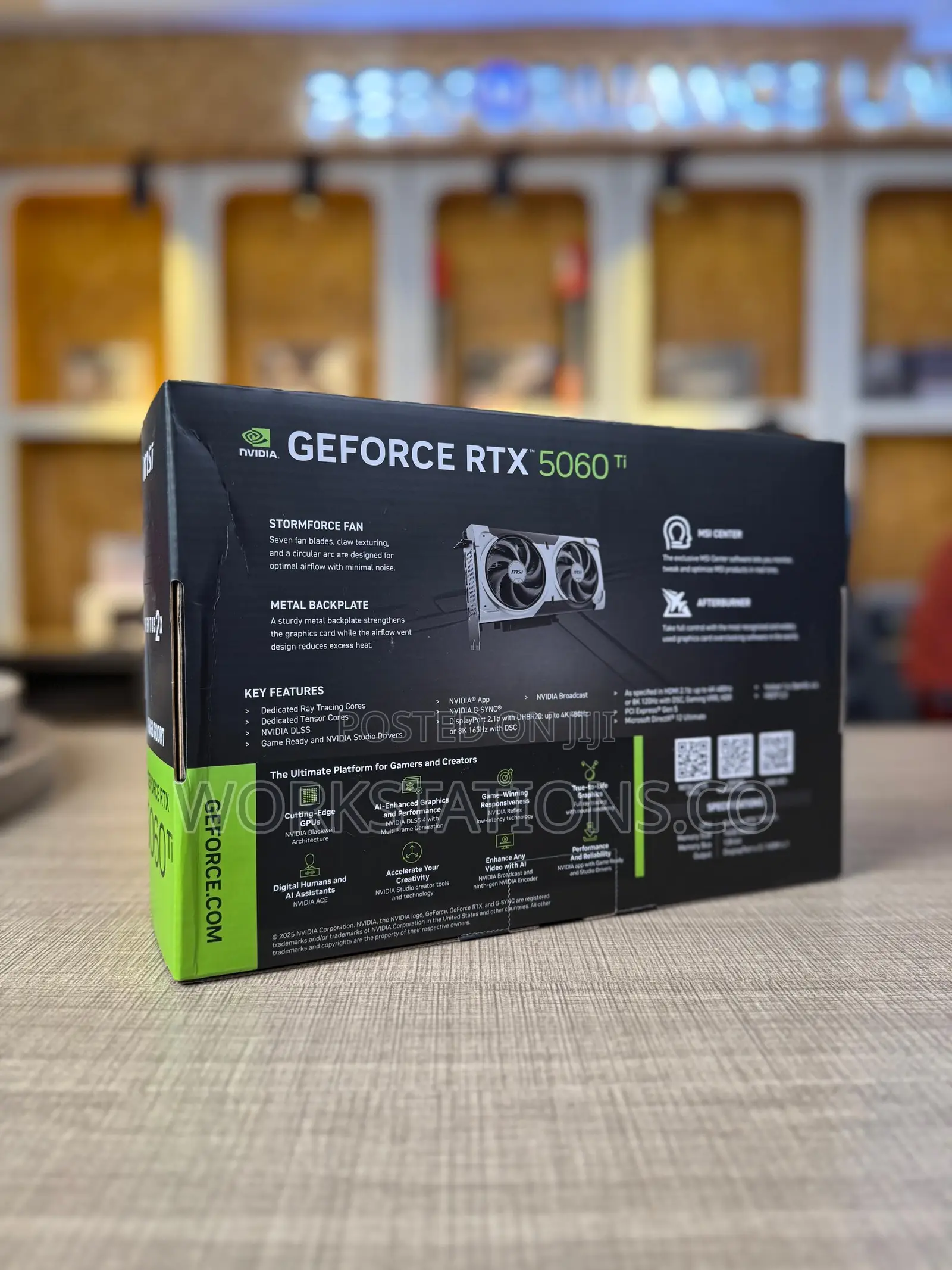 Msi Geforce RTX 5060 Ti 16gb Ventus 2x Oc Graphics Card