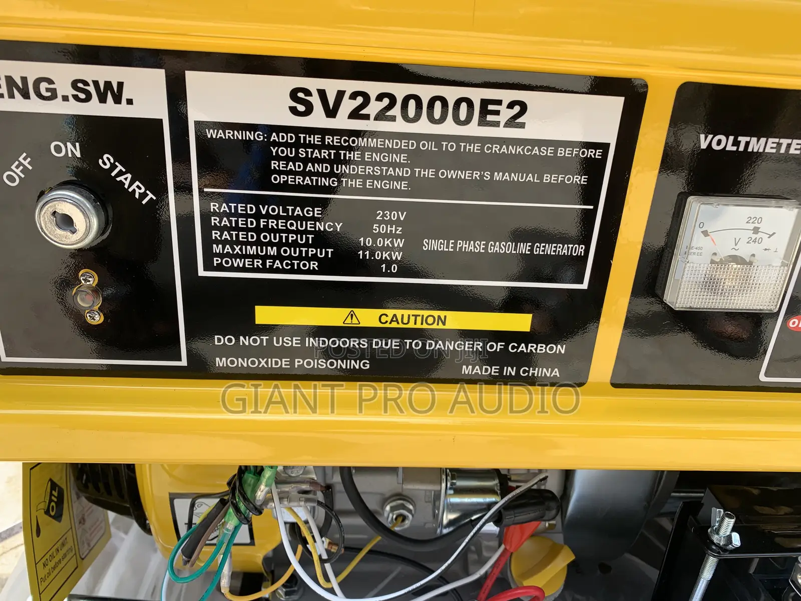 Elepaq 22000e2 Generator