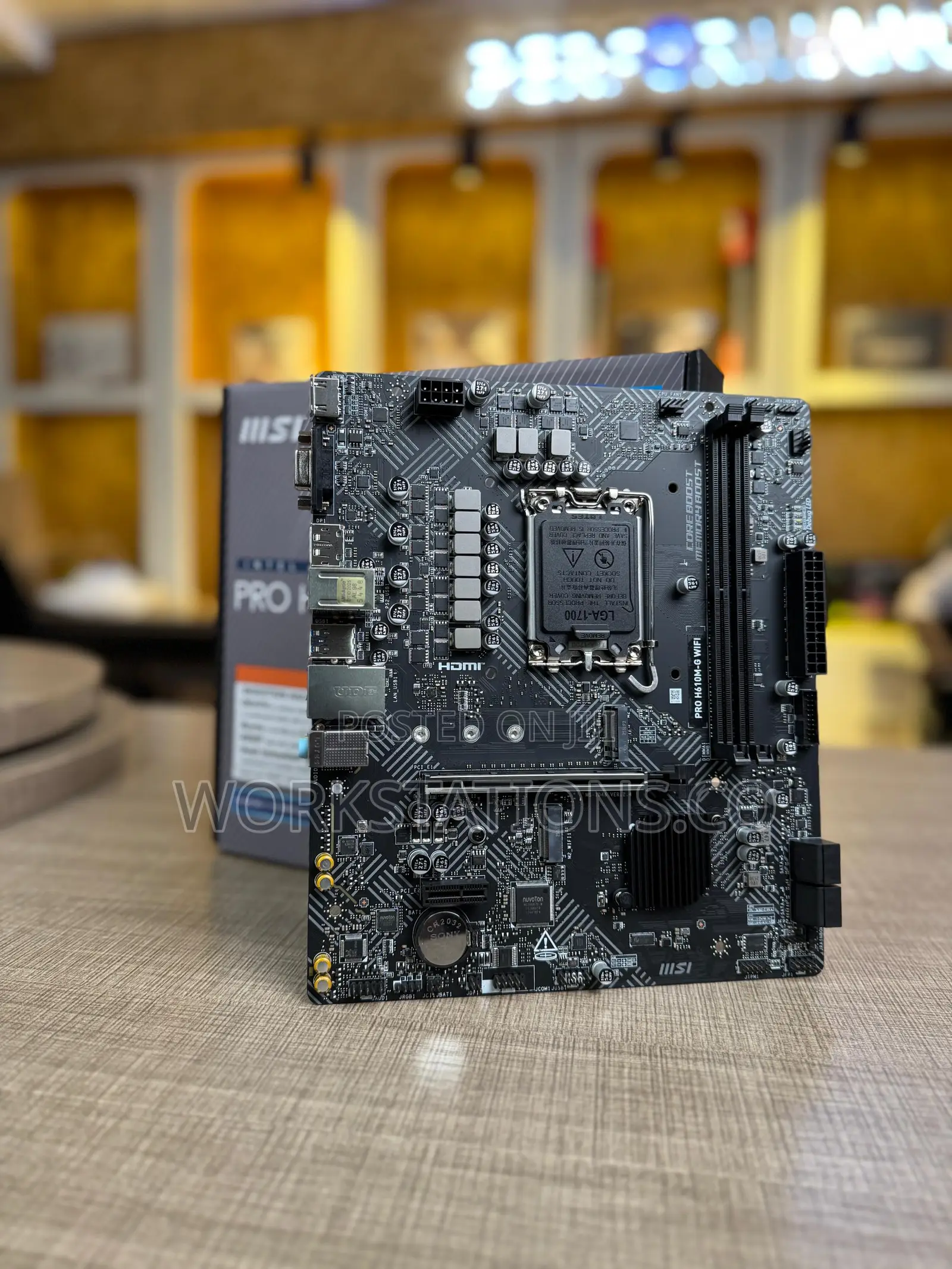 Msi Pro H610m-G Wifi