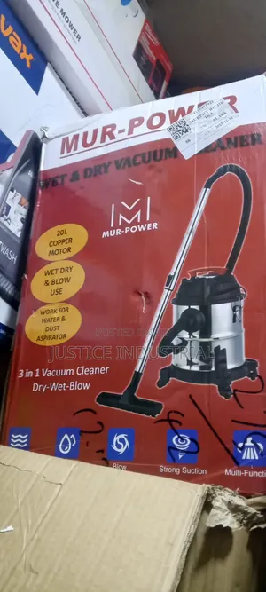 Mur-Power Wet and Dry Vacuum Cleaner 20l