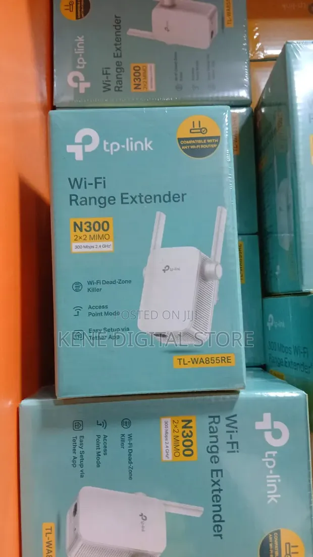 Brand New Tp-Link N300 Wi-Fi Range Extender (Tl-Wa850re) for sale - KENE  DIGITAL STORE  Price:  35,000 on Jiji.ng [Ikeja]