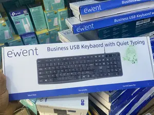 Ewent Business Usb Keyboard With Quiet Typing (Wired)