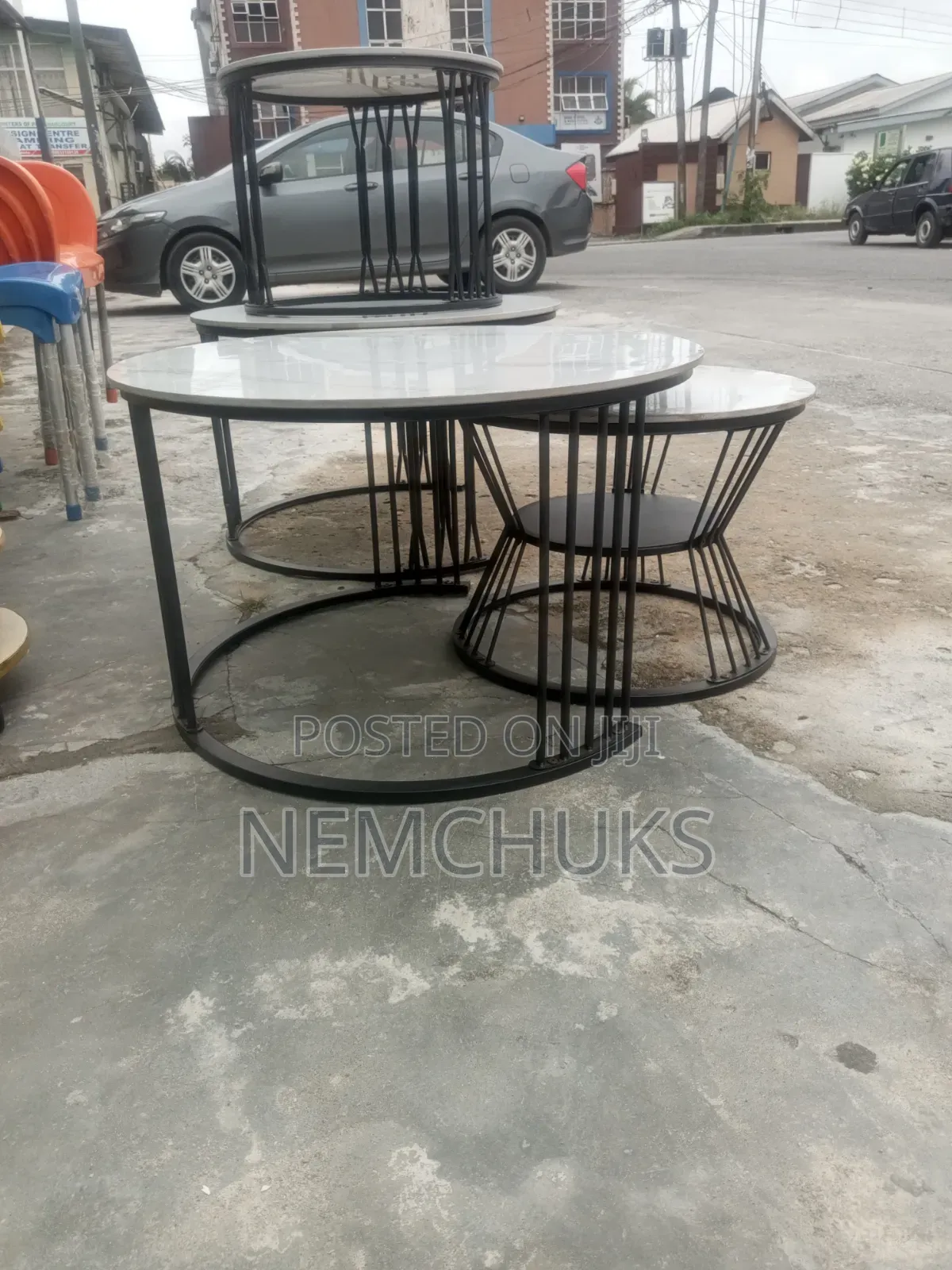 2 In 1 Marble Table