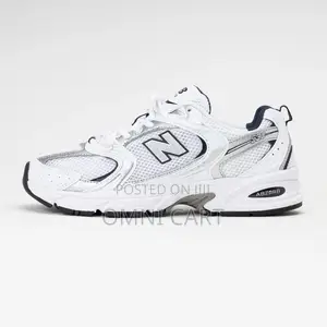 New Balance 530 White Silver Navy – Iconic Retro Luxury Runner Sneaker