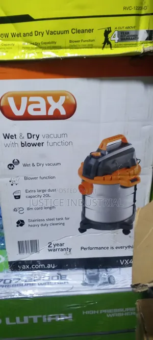 Vax Vacuum Cleaner 20 Liter Wet and Dry