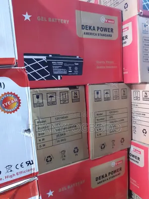 Deka Power Dry Cell Battery 100ah 12v