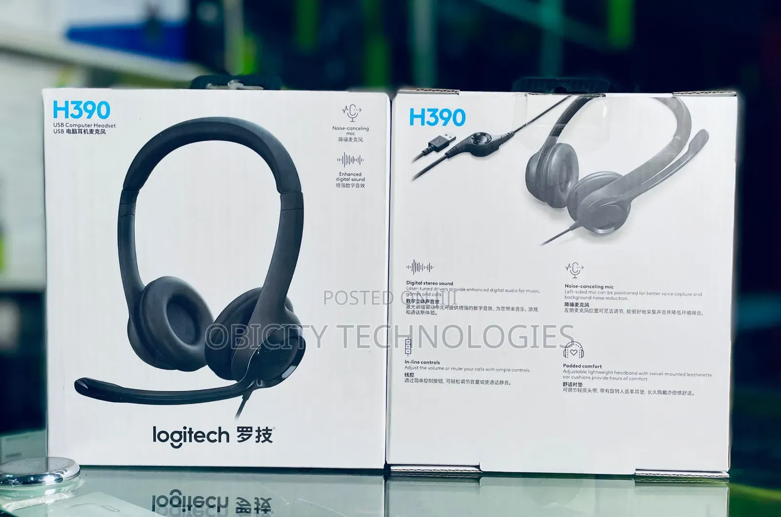 Logitech H390 Wired Usb Headset