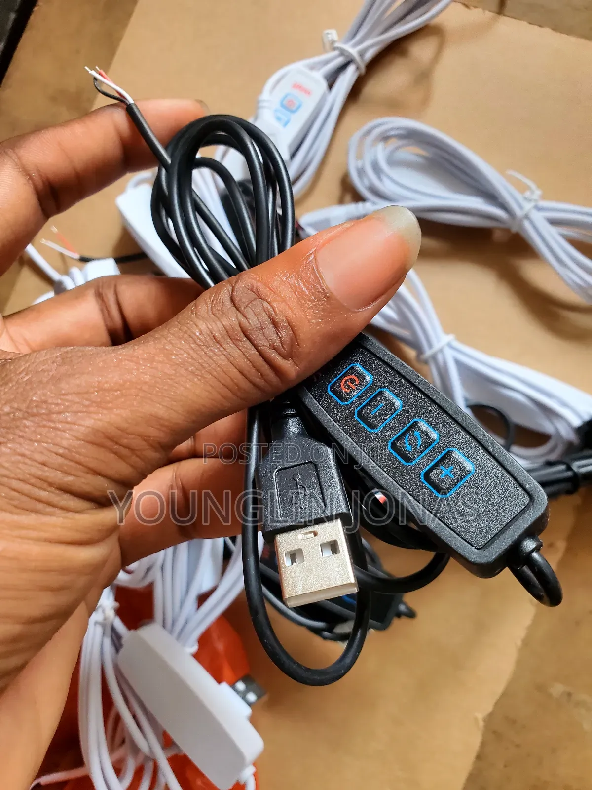 Usb Switch Cable Durable on-Off Power Cord for Table Lamp,Strip Light