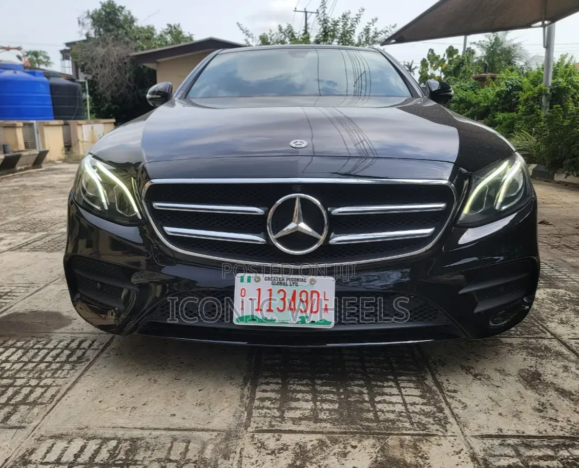Mercedes-Benz E350 2020 Black