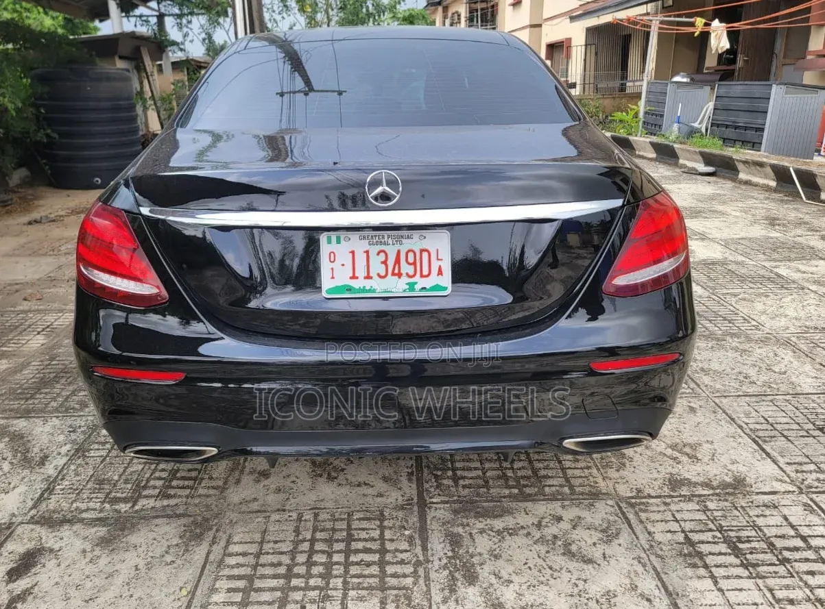 Mercedes-Benz E350 2020 Black