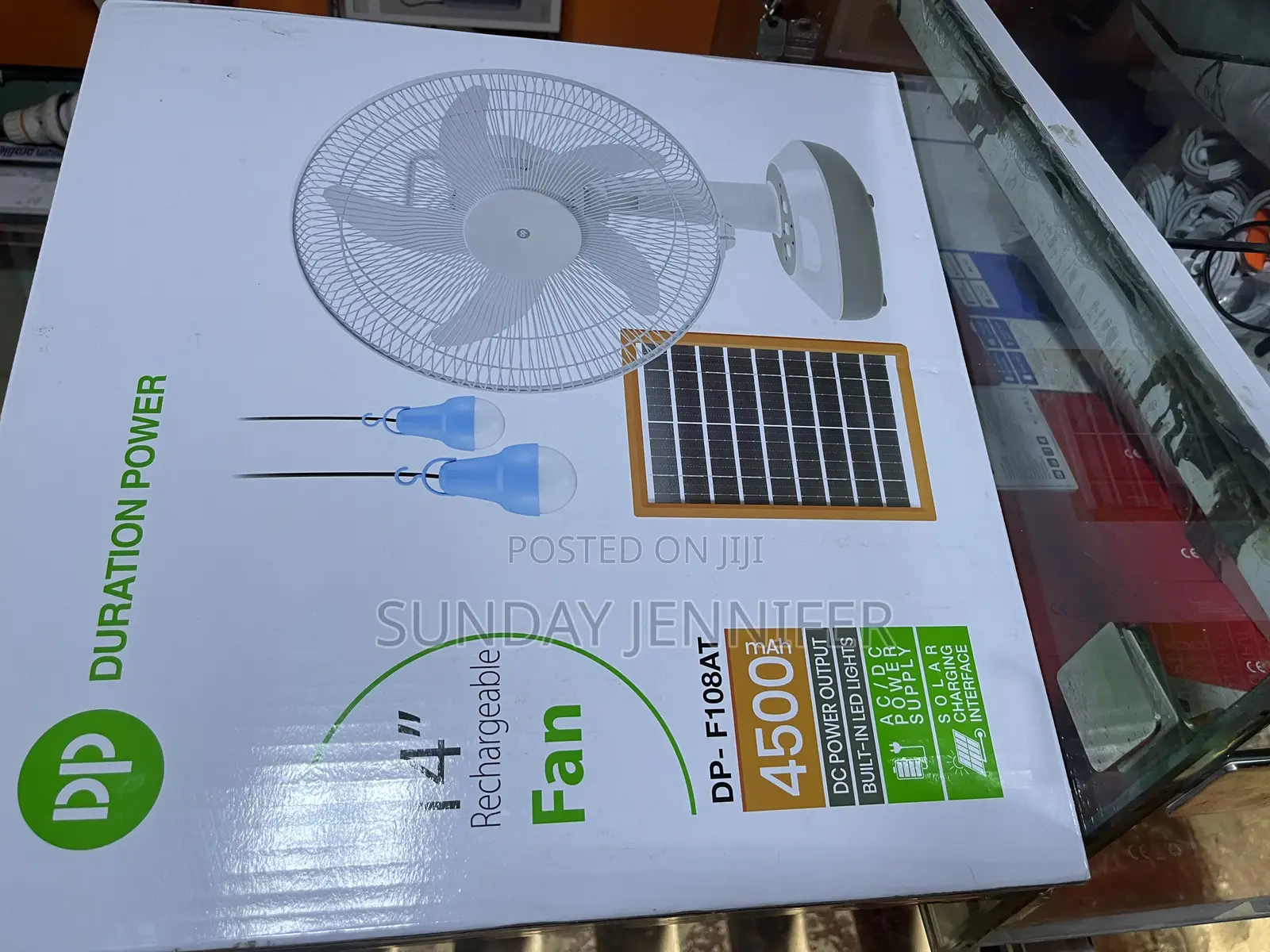 Rechargeable Fan