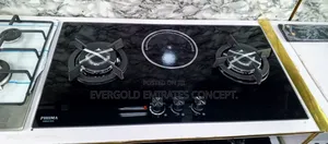 Built in 2 Gas by 1 Electric Cooker