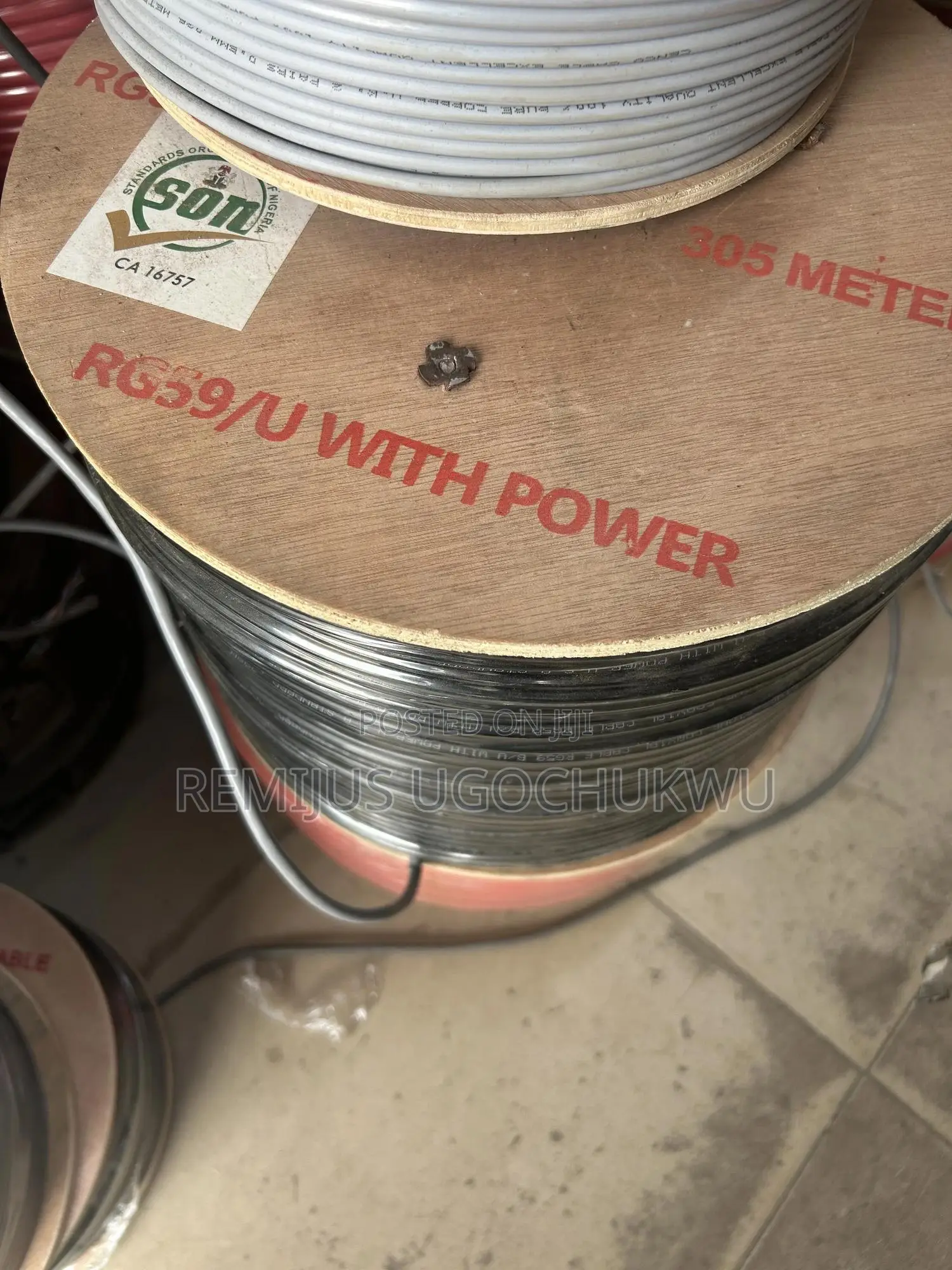 Rg59 Powered Cable ( 305 Metre)