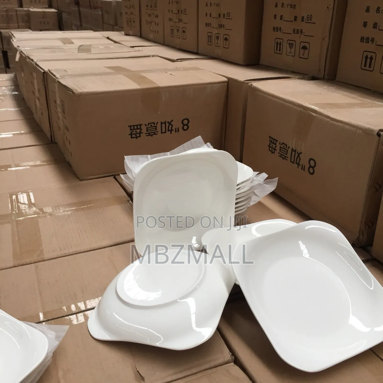 8.5,8.0,7.5 Ceramic Flat Plate (6pc)