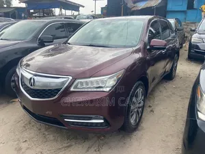 Acura MDX SUV 4dr FWD (3.5L 6cyl 9A) 2016 Maroon