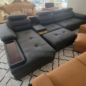 L Shape Sofa Leather Chair