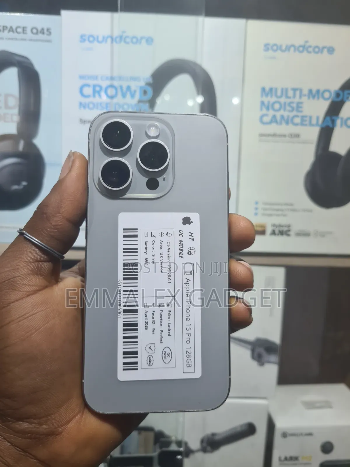 Apple iPhone 15 Pro 128 GB Gray