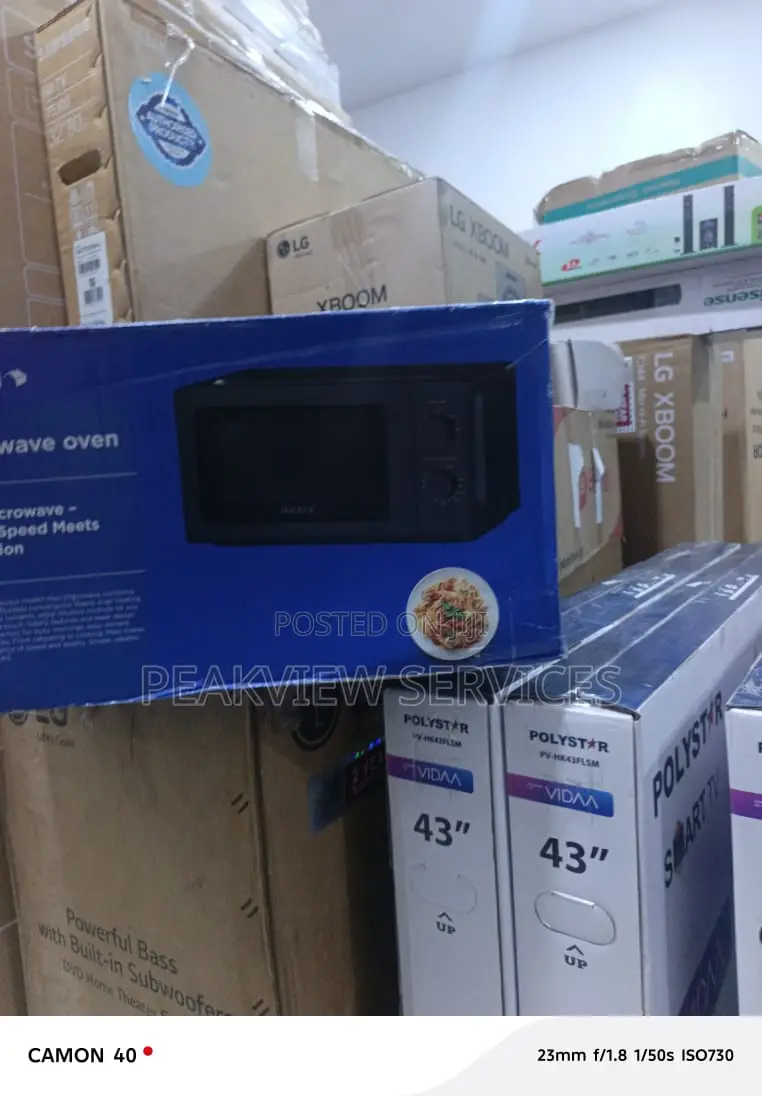 Maxi Manual Microwave 20l White Model