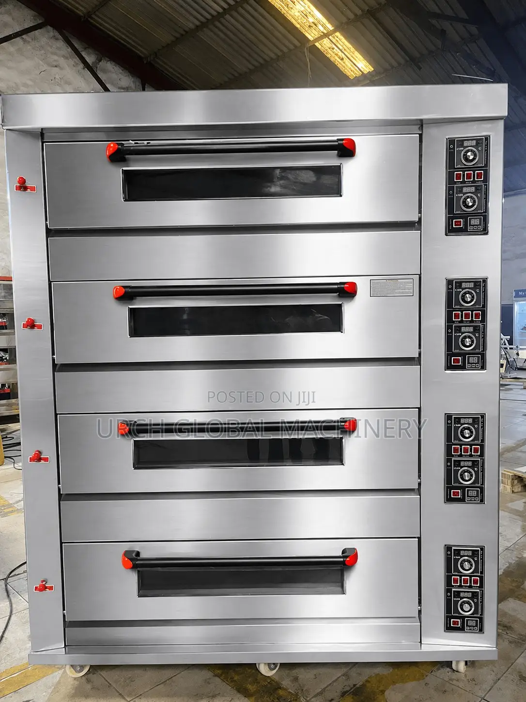 4 Deck 16 Trays Gas Oven