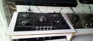 5 Burner Gas Cooker With Automatic Ignition