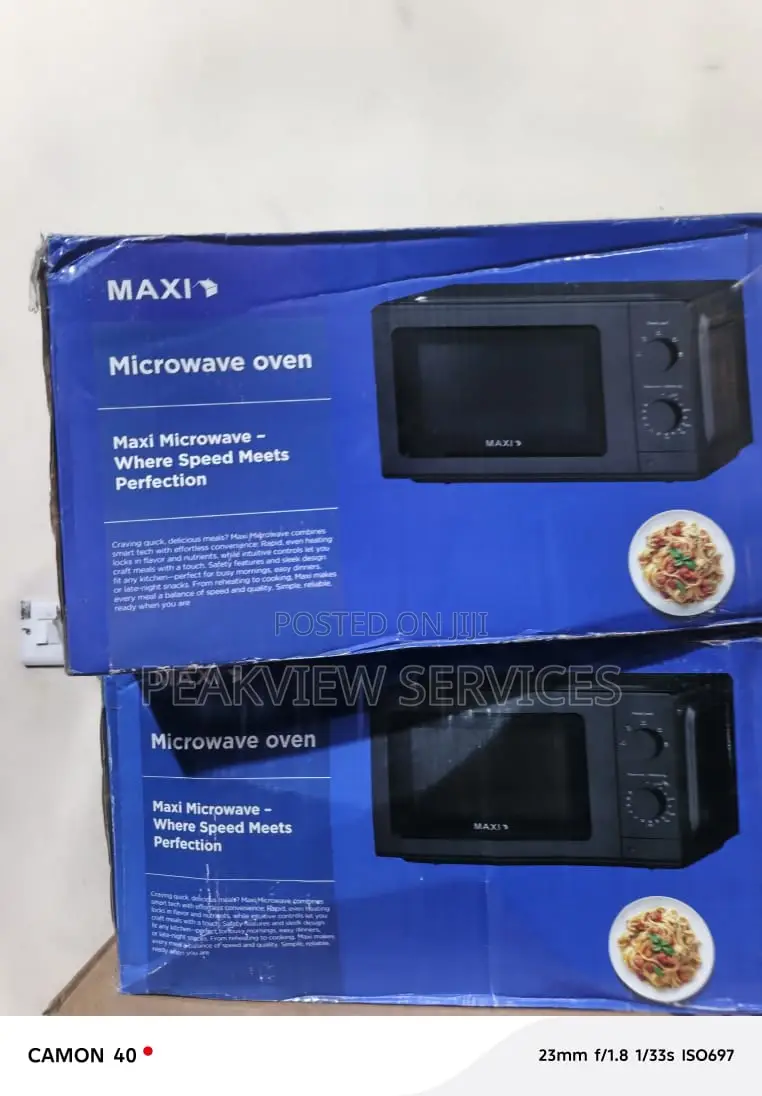 Mechanical Dial Microwave 20l – Maxi Edition