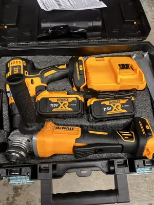 Dewalt Cordless Tools Combo (Angle Grinder And Drilling Machine)