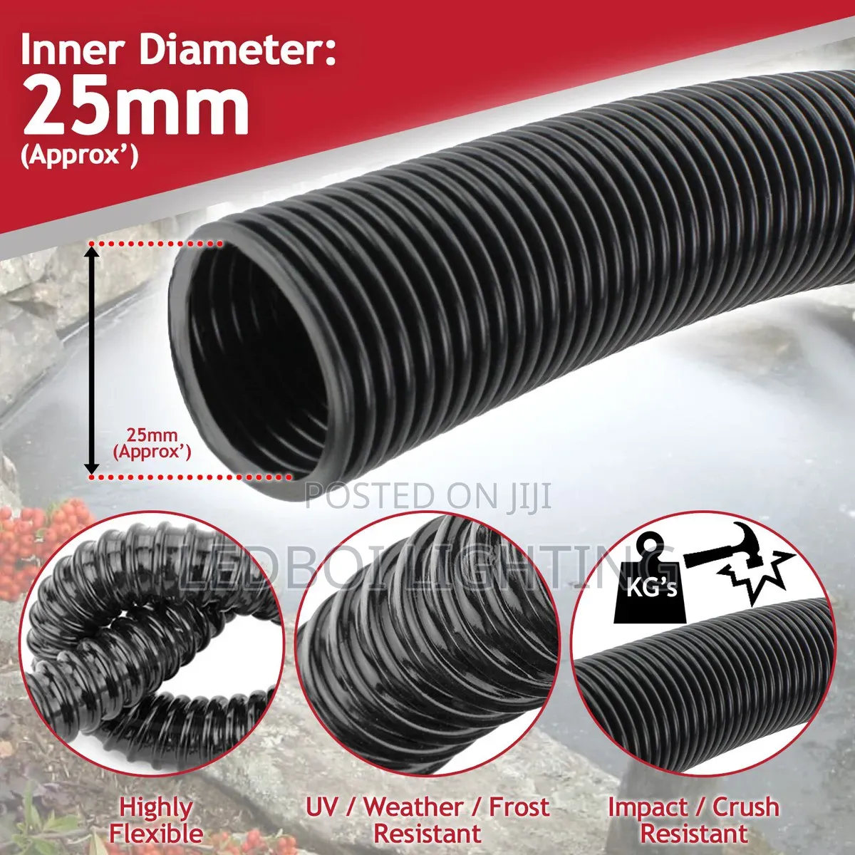 25mm Flexible Pipe