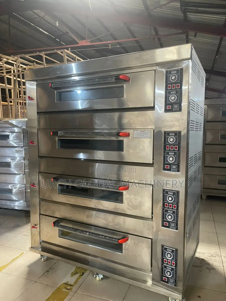 4 Deck 16 Trays Baking Oven