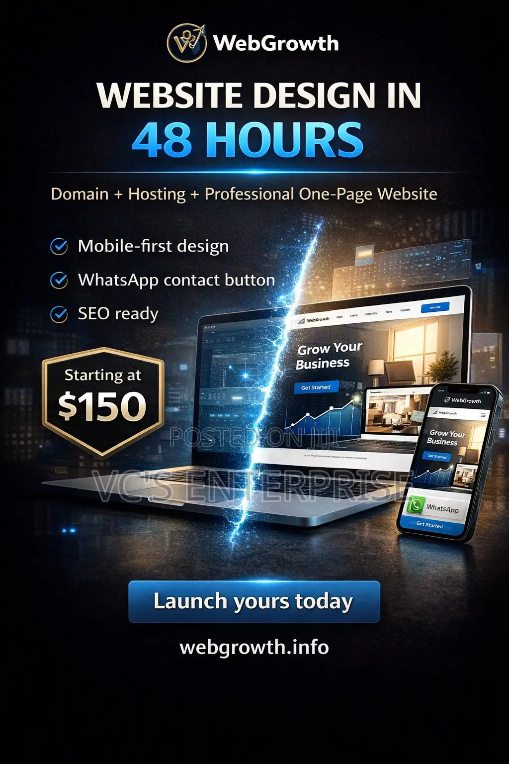 Professional Website Design for Businesses | Web Growth